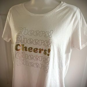 ♠️ Kate Spade Cheers t-shirt.